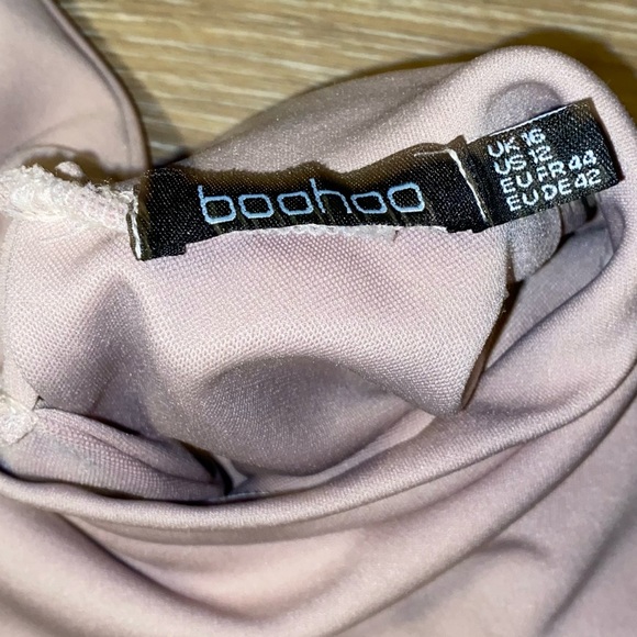 BOOHOO DUSTY PINK DRESS ✨ - Picture 2 of 4